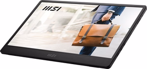 MSI PRO MP161 E2U kaasaskantav monitor must 39.6 cm (15.6") LED 1920 x 1080 pikslit
