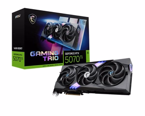 MSI GAMING GeForce RTX 5070 Ti 16G TRIO OC 16GB GDDR7