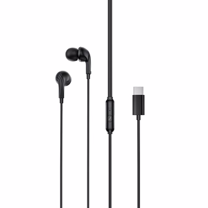 XO EP82 juhtmega kõrvaklapid USB-C-liidesega, mustad