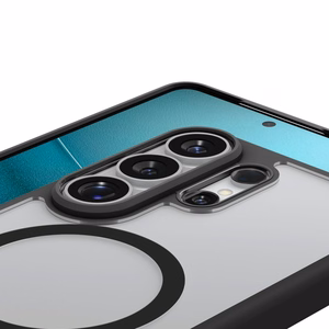 Spigen Ultra Hybrid Mag MagSafe ümbris Samsung Galaxy S26 Ultra - läbipaistev must