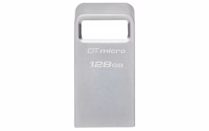 Kingston DataTraveler 128GB Micro 200MB/s metallist USB 3.2 Gen 1 mälupulk