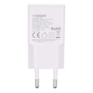 Phone laadija VEGER USB A + USB C QC PD 30W 30W1A1C valge