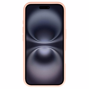 Silicone Lite Ümbris jaoks Iphone 16 peach