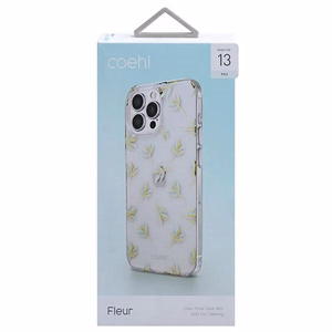 Uniq Coehl Fleur ümbris iPhone 13 Pro / iPhone 13 jaoks - sinine
