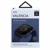 UNIQ ümbris Valencia Apple Watch Series 4/5/6/SE/SE3 40mm. sinine/atlantic blue