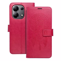 MEZZO Book ümbris jaoks XIAOMI Redmi Note 13 4G dreamcatcher magenta