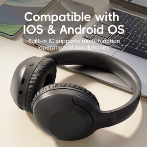 Rock Kõrvaklapid O3 ANC bluetooth light hall