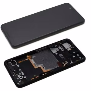 LCD ekraan Google Pixel 3 puuteekraani ja raamiga must originaal (kasutatud C klass)