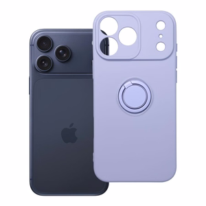 SILICONE RING ümbris jaoks IPHONE 17 Pro Max violet