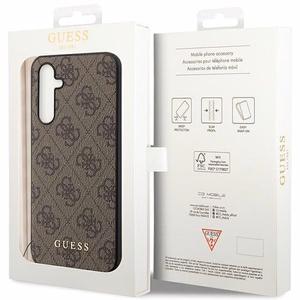 GUESS ümbris jaoks SAMSUNG S23 FE GUHCS23FEGF4GBR (4G Charm) brown