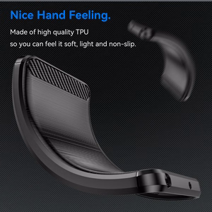 Carbon Ümbris jaoks Xiaomi Redmi Note 13 Pro - must