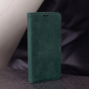 Smart Suede ümbris mudelile Samsung Galaxy A16 5G, roheline