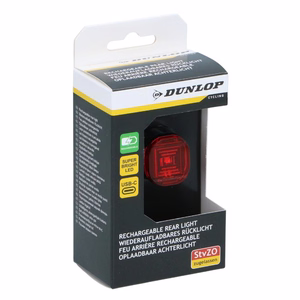 Dunlop K-Mark USB-C kaudu laetav LED-tagumine jalgrattatuli