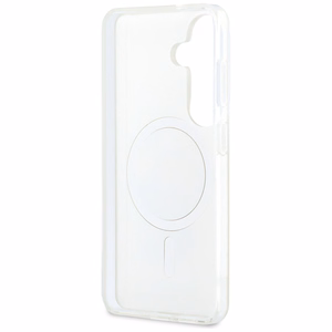 Karl Lagerfeld ümbris IML Peekaboo Karl ja Choupette MagSafe Samsung Galaxy S26 Plus jaoks läbipaistev