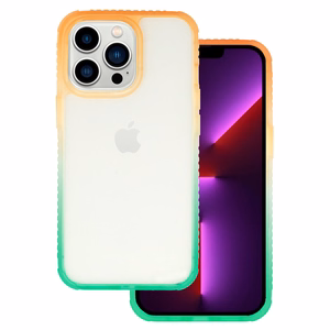 IDEAR Ümbris W15 jaoks Iphone 14 Plus oranž-mint