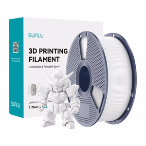 Sunlu PLA+ 2.0 filament (valge)