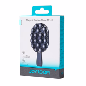Joyroom JR-ZS393-S magnetic hoidja koos suction cups jaoks 4.7-7" phone - must and oranž