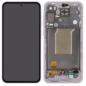 LCD screen Samsung A556 A55 5G koos touch screen ja frame Awesome Lilla original (assembled service pack)