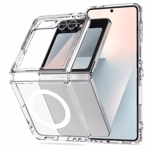 Tech-Protect FlexAir Hybrid MagSafe Чехол для Samsung Galaxy Z Flip 6 / 7 FE - прозрачный