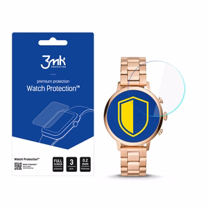 Fossil Q Venture HR Gen 4 – 3mk Watch Protection FlexibleGlass nutikella ekraanikaitse