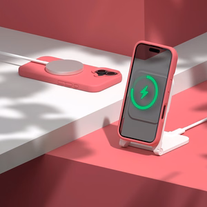 Etteri Silikoon Mag ümbris for iPhone 17 raspberry