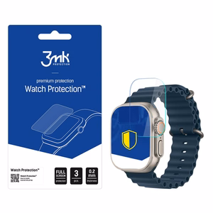 LCD защитное стекло 3mk Flexible Glass Apple Watch Ultra 49mm 3шт