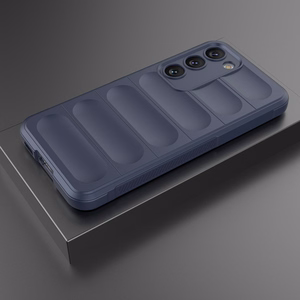 Magic Shield Ümbris jaoks Samsung Galaxy S23+ flexible armored cover sinine