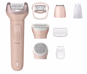 Philips Epilator Series 9000 BRE719/00 juhtmeta märg- ja kuivepilaator, roosa