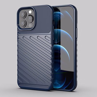 Thunder Case Paindlik ja vastupidav TPU ümbris iPhone 13 Pro Max sinine