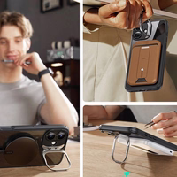 ESR Classic Hybrid Kickstand Halolock MagSafe iPhone 16 Plus + Karastatud klaas Ekraanikaitse - must