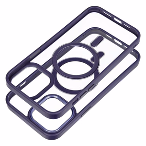 COLOR EDGE MAG COVER Ümbris compatible with MagSafe jaoks IPHONE 13 Pro Max deep lilla