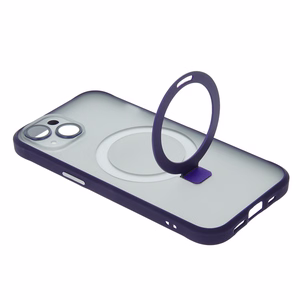 Mag Ring чехол для iPhone 15 Pro Max 6,7" фиолетовый