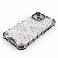 Honeycomb Case soomuskaitse TPU kaitsekattega iPhone 13 mini läbipaistev