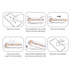 Crong EasyShield 2-Pack karastatud ekraanikaitseklaasid seadmele iPhone 16 / 15, 2 tk