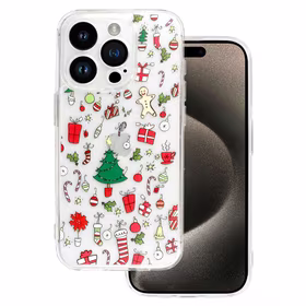 TEL PROTECT Christmas Clear Ümbris jaoks Iphone 13 Design 2