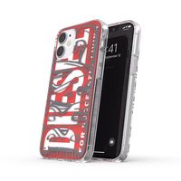 DIESEL Läbipaistev ümbris Snap IPHONE 12 MINI punane