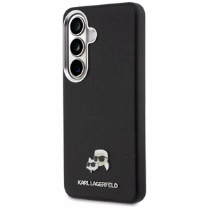 Karl Lagerfeld ümbris Saffiano KC Metal Logo MagSafe Samsung Galaxy S26 must
