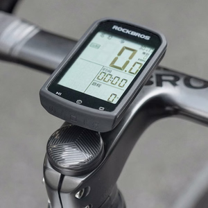 Rockbros WT-2 rattakompuutri hoidik AirTagi pesaga – must