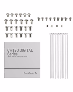 DeepCool R-CH170-WHNPI0D-G-1 computer case Tower White