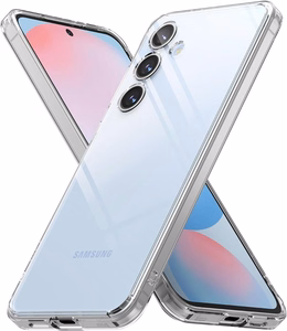 JM ANTI-BACTERIA TPU ümbris Galaxy S24 FE läbipaistev