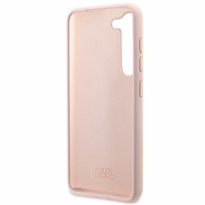Karl Lagerfeld KLHCS23SSNIKBCP S23 S911 hardcase roosa/roosa Silicone Ikonik