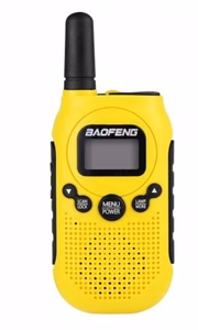 Baofeng BF-T6 Panda – käsiraadio, kollased, 2 tk komplekt