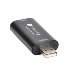Techly I-USB-VIDEO-1080TY videosignaali konverter 1920 x 1080 pikslit