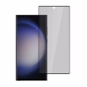 Закалённое стекло конфиденциальности для Samsung Galaxy S22 Ultra чёрное