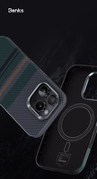 Benks Magnetic Armor Pro Aurora Kevlar 600D Ümbris (CC65) jaoks Iphone 16 Pro (Camera Control Button)