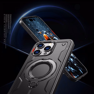 Чехол Hybrid Armor Trendy с MagSafe для iPhone 16 Pro - чёрный