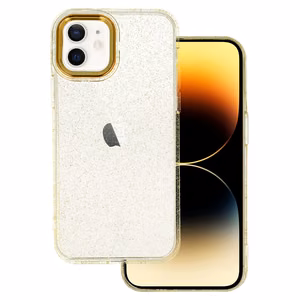 Tel Protect Gold Glitter ümbris iPhone 14 kuldne
