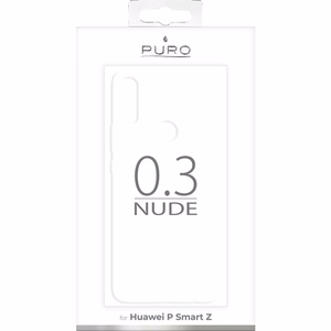 Puro 0.3 Nude ümbris seadmele Huawei P Smart Z, läbipaistev