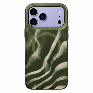Tecto Shield Desert Mag ümbris mudelile iPhone 17 Pro 6,3" / iPhone 18 Pro 6,3", tume oliivroheline