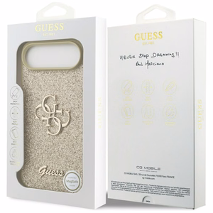Guess Fixed Glitter Big 4G ümbris jaoks iPhone Air - kuldne